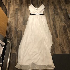 Express White Summer Dress -Size L